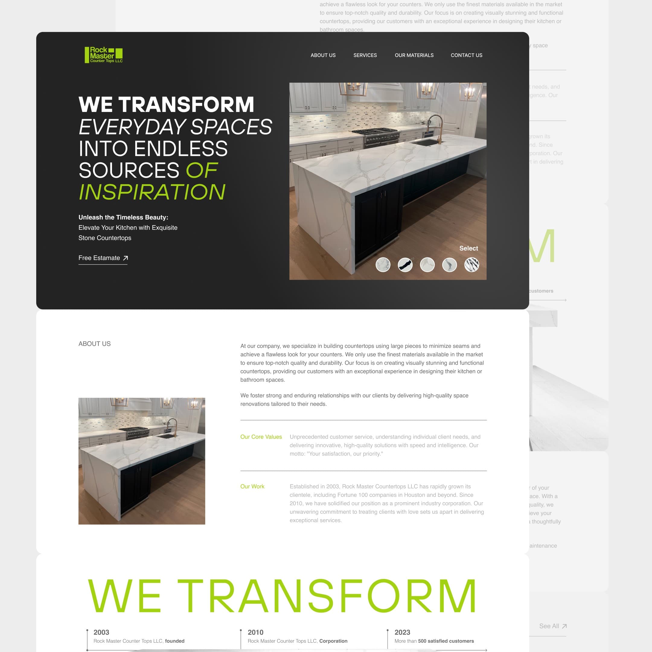 Rock Master Countertops