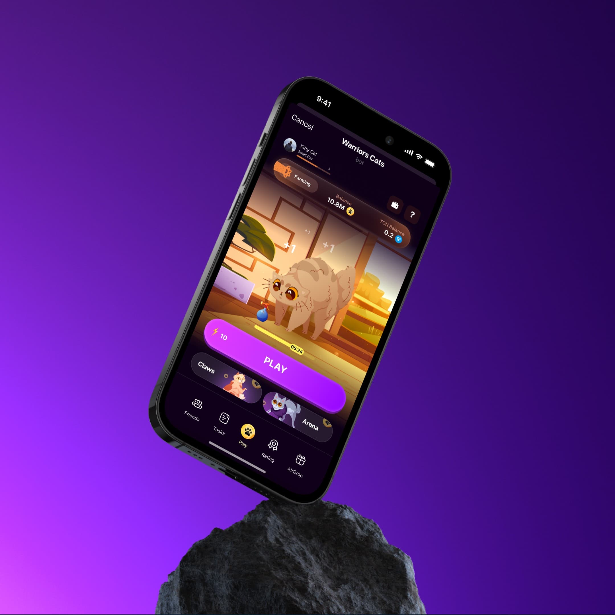 Warrior Cats — Telegram Battle Game